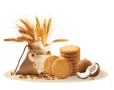 God's Bake Coconut Atta Biscuits