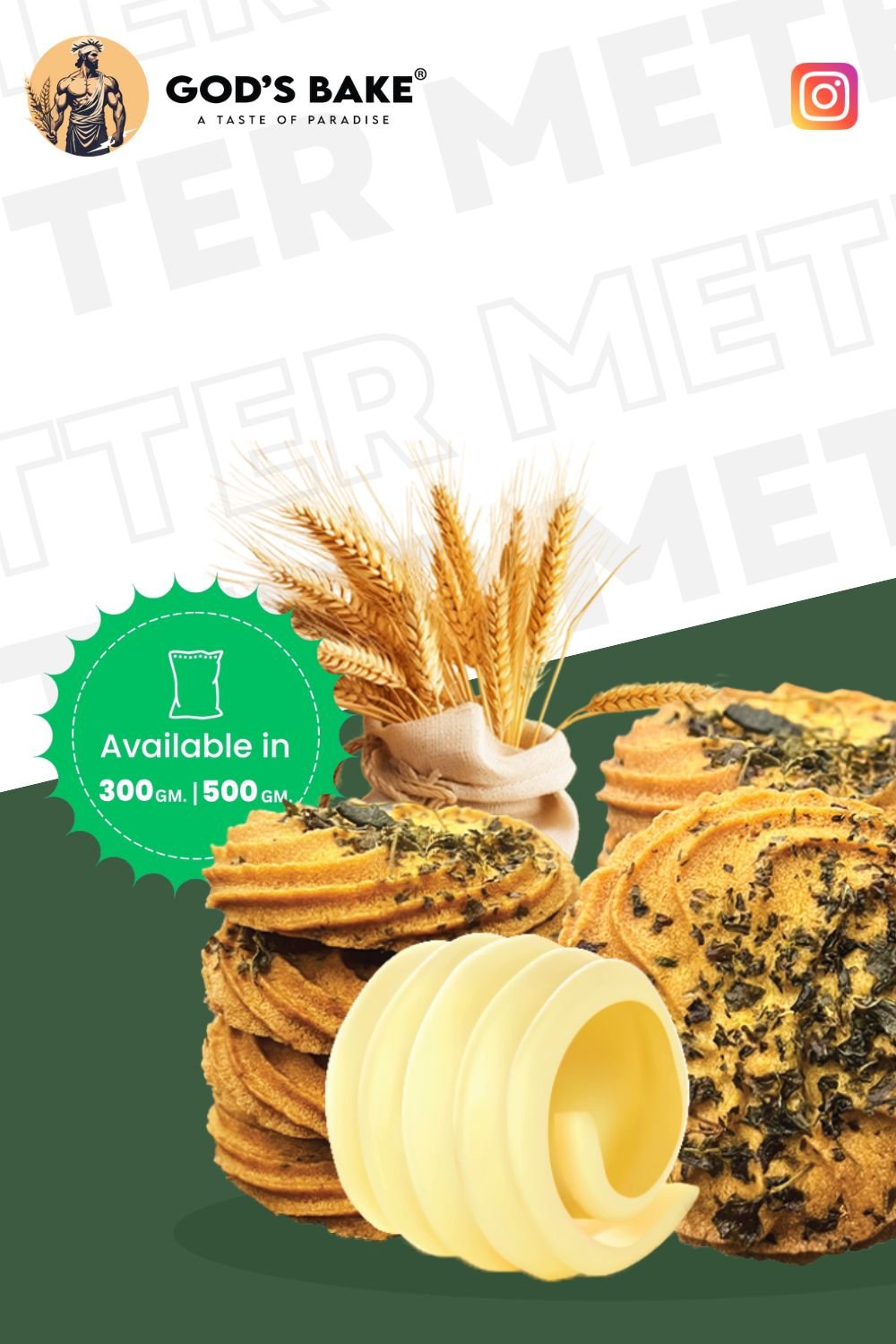 Butter Methi Biscuits